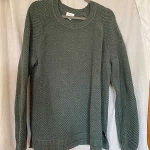 Old Navy green cotton sweater